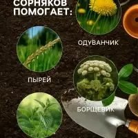 Средство от сорняков сплошного действия Торнадо 360, 1 л