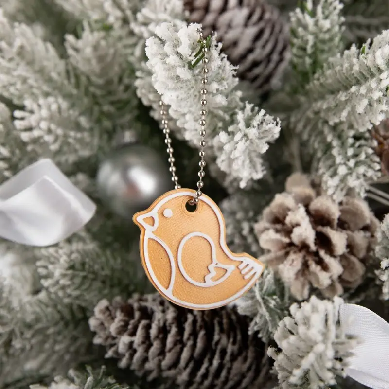 Мини-подвеска «Пряник», птичка