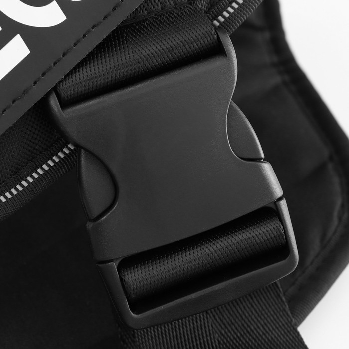 Шлейка К9 мягкая светоотражающая, размер ХХL, ОГ 95-110 см, вес 40-70 кг, чёрная Шлейка К9 мягкая светоотражающая, размер ХХL, ОГ 95-110 см, вес 40-70 кг, чёрная