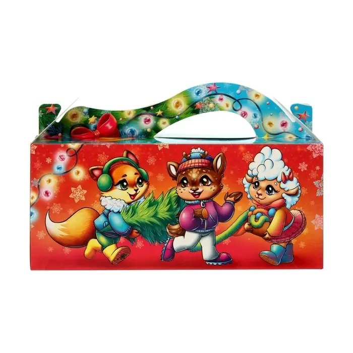 Подарочная новогодняя коробка «Снегурочка»23×10×10 см Подарочная новогодняя коробка «Снегурочка»23×10×10 см