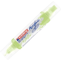 Маркер акриловый двусторон.3DEdding5400/917 Пастельный зеленый/pastelgreen