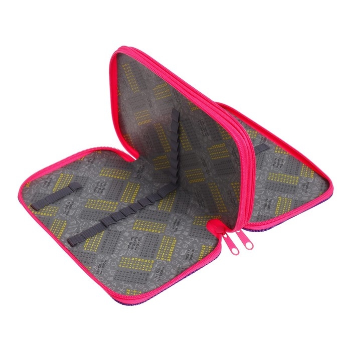 Пенал 2 секции, 125 х 205 х 40 мм, Calligrata 30П26/2 Пенал 2 секции, 125 х 205 х 40 мм, Calligrata 30П26/2 "Котенок", ламинированный картон