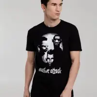 Футболка «Меламед. Massive Attack», черная, размер S