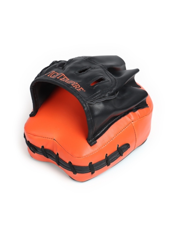 Лапы боксерские мини (тактические) FIGHT EMPIRE, PUNCH, чёрно-оранжевые, пара