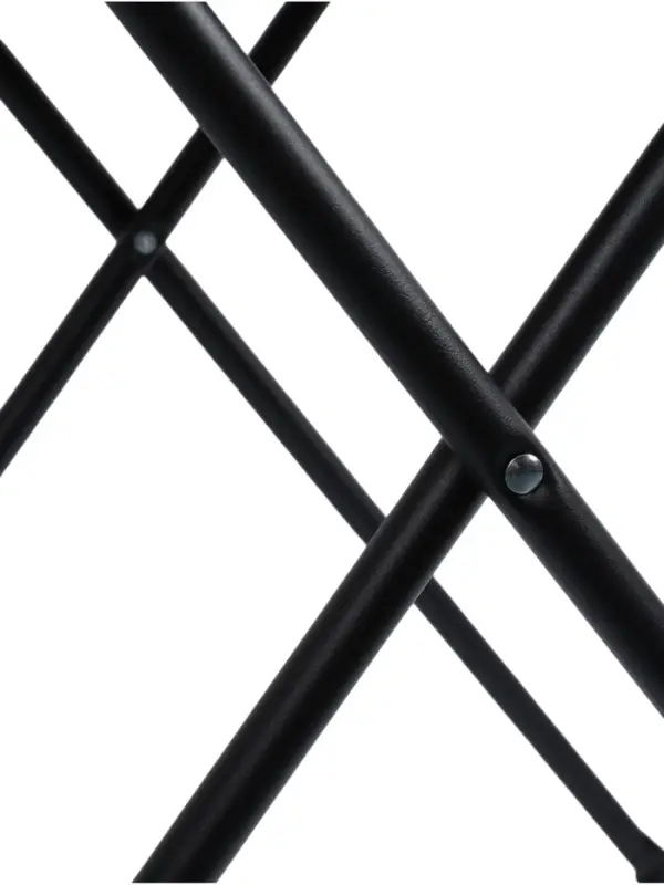 Стол туристический складной, 75&times;50&times;50/62 см, ЛДСП, цвет ясень чёрный