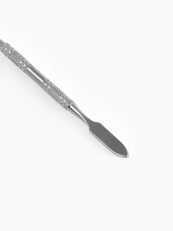 Палитра для смешивания лаков, 10&times;15 см, с шабером 15 см, прозрачная