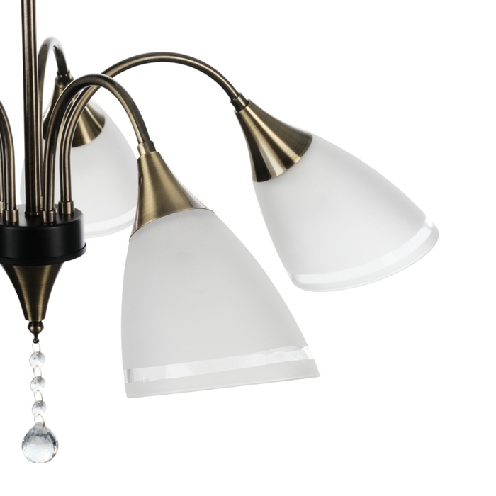 Люстра Люстра "Сандра" 5хЕ27 40Вт черно-бронзовый 65х65х30 см