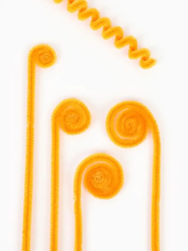 Синельная проволока, набор 100 шт., оранжевая, 30 см