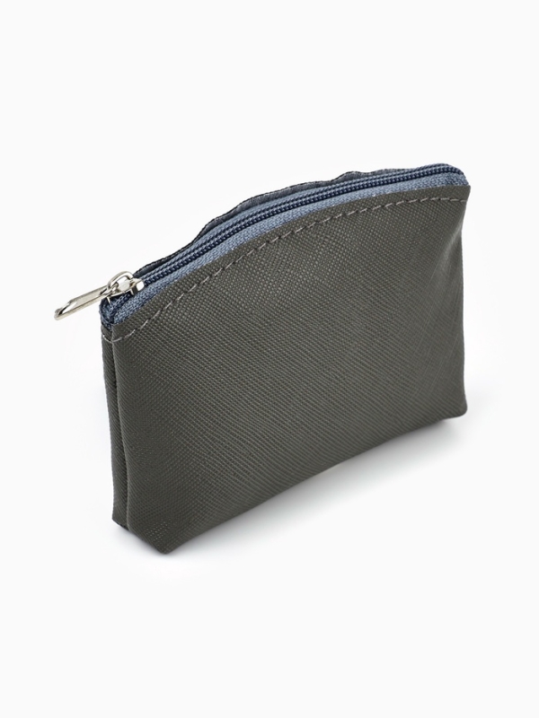 Кошелёк молодёжный, цвет серый, 11 х 7 см Кошелёк молодёжный, цвет серый, 11 х 7 см