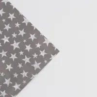 Бумага упаковочная глянцевая двухсторонняя «Звезды», 70 х 100 см