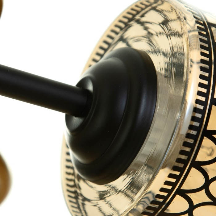 Люстра Люстра "Марси" 5хЕ27 40Вт черно-золотой 60х60х27 см BayerLux