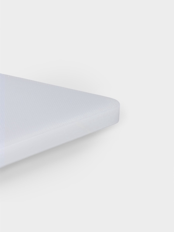 Доска разделочная Доляна «Бастерн», пластик PP, 33×20×0.8 см, белая