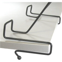 Подставка для книг ГЛОБУС металлическая (черная)