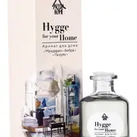 Диффузор ароматический с палочками Hygge Home Мандарин, Амбра, Пачули, 50 мл
