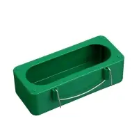 Навесная кормушка - поилка, 14.5&times;6&times;4 см, лотковая, пластик, Greengo