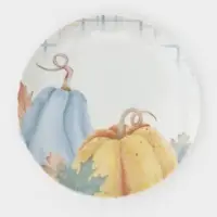 Тарелка Добрушский завод &laquo;Дары осени&raquo;, d=20 см, фарфор, белая