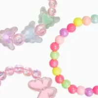 Браслет детский набор 3 шт. "Выбражулька" бабочка, цвет МИКС