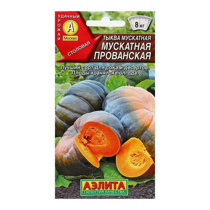 Семена Тыква мускатная  Семена Тыква мускатная "Прованская", 1 г