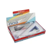 Треугольник 60*, 22 см, ErichKrause Clear