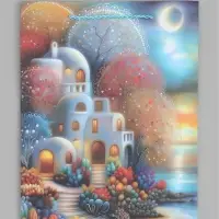 Пакет ламинированный &laquo;Волшебный город&raquo;, 26&times;32&times;10 см