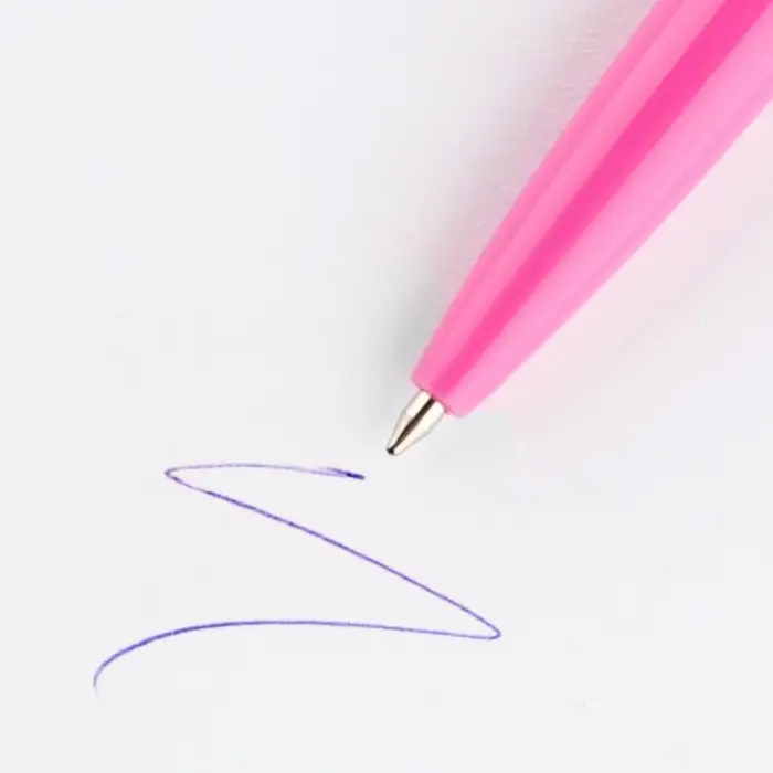 Ручка шариковая, синяя паста, 0.7 мм, автоматическая, пластик «Самая красивая» Ручка шариковая, синяя паста, 0.7 мм, автоматическая, пластик «Самая красивая»