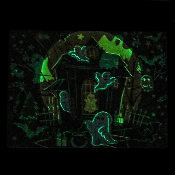 Пазлы светящиеся в темноте «Тайна старого дома», 88 деталей Пазлы светящиеся в темноте «Тайна старого дома», 88 деталей