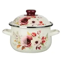 Кастрюля эмалированная VETTA Лаура, 18см, 2л, индукция