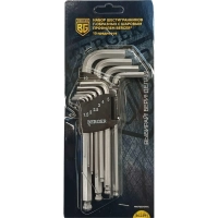 Набор ключей шестигранников с шаром 10 предмет ов BG2291