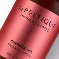 Гель для душа женский, 300 мл, аромат табака и вишни, LA POETIQUE