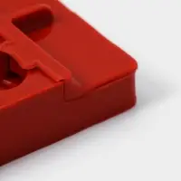 Форма для леденцов &laquo;Батончик&raquo;, силикон, 19&times;11&times;2 см, 5 ячеек (6&times;2.6 см), МИКС