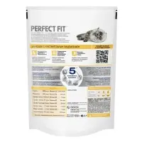 Сухой корм Perfect Fit для чувствительных кошек, индейка, 650 г