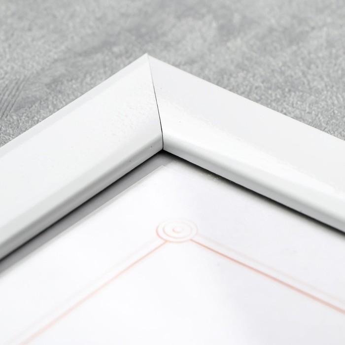 Фоторамка пластик 21х30 см 1081 белый Фоторамка пластик 21х30 см 1081 белый
