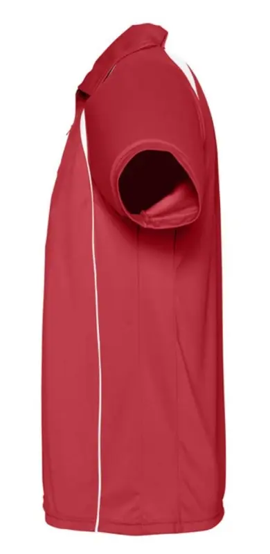 Спортивная рубашка поло Palladium 140 красная с белым, размер XXL