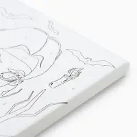 Картина по номерам для детей &laquo;Девочка с косичками&raquo;, 21&times;15 см