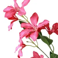Цветы искусственные "Баухиния пёстрая" d-13 см 71 см, малиновый