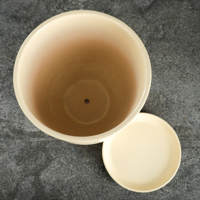 Горшок цветочный  Горшок цветочный "Туман" с поддоном 5л