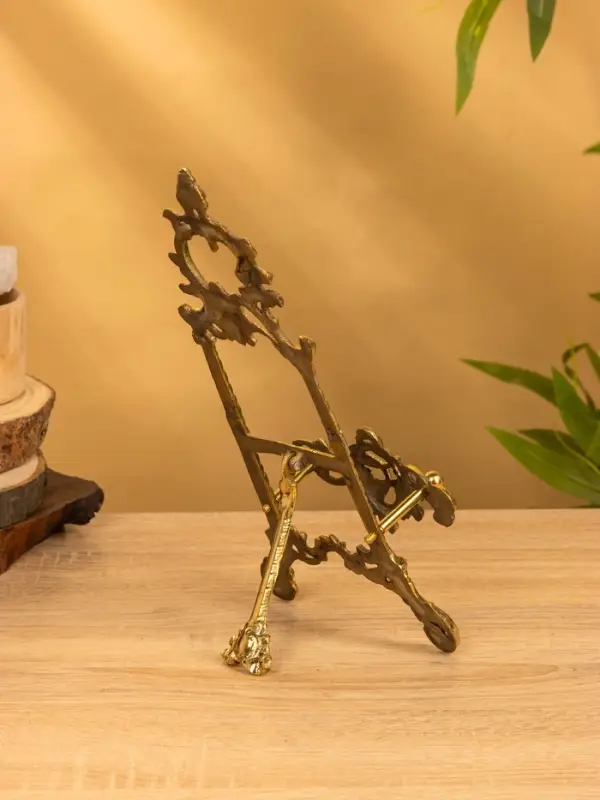 Мини мольберт Мини мольберт "Трезубец" латунь 30х14х6 см