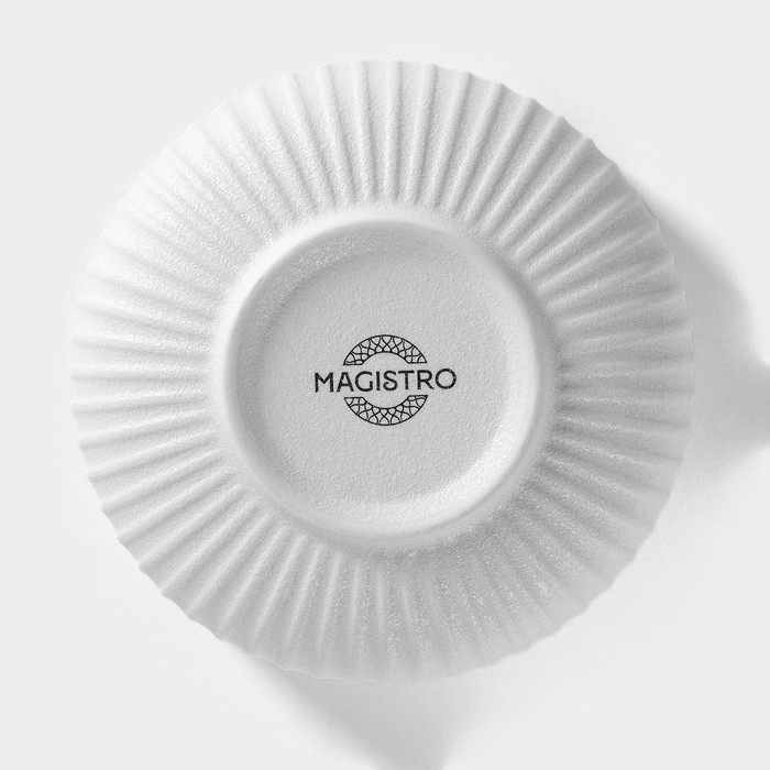 Миска фарфоровая Magistro Line, 350 мл, d=11,5 см, цвет белый Миска фарфоровая Magistro Line, 350 мл, d=11,5 см, цвет белый