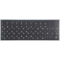 Этикетки на клав. Red Line для ноутбуков, рус и англ, серый (УТ000031341)