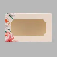 Коробка складная с окном,"С любовью",  25 х 15 х 7 см