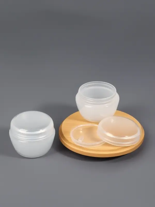 Баночка для хранения, 30 мл, фасовка - 2 шт., белая Баночка для хранения, 30 мл, фасовка - 2 шт., белая