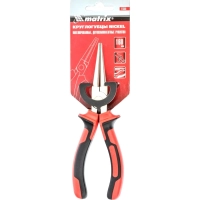 Круглогубцы 160 мм двухкомпонентные рукоятки NICKEL Matrix 17355