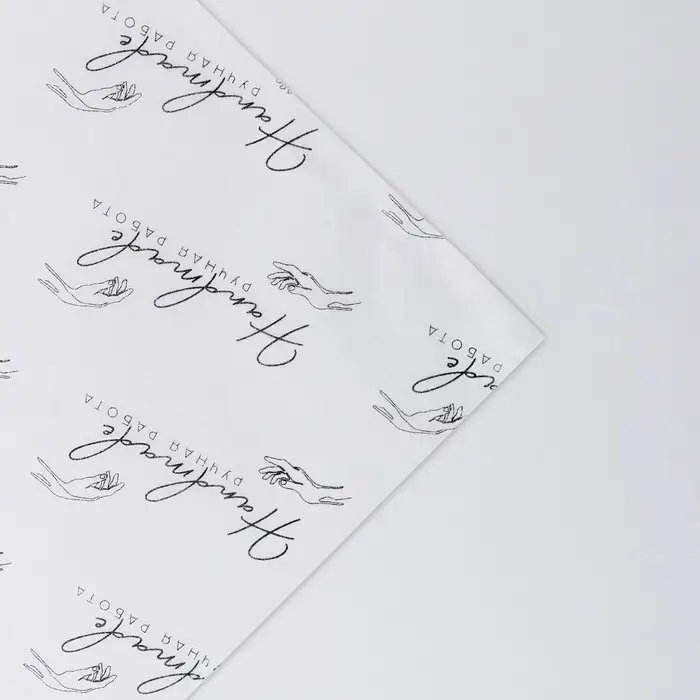 Бумага упаковочная тишью «Ручная работа», 50 х 70 см