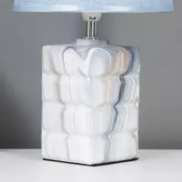 Лампа настольная &laquo;Атриум&raquo; E14, 1х40Вт, синий, RISALUX