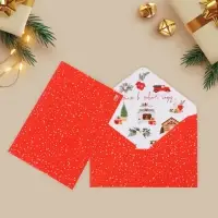 Конверт для денег &laquo;Новогоднее настроение&raquo;, 16&times;11 см