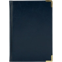 Ежедневник недатированный А5+, 145х205,Sidney Nebraska,син,з.уг 3-128/14