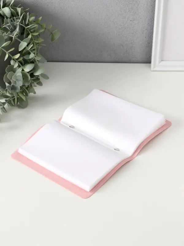 Фотоальбом из кожзама “ Счастливые моменты” розовый, 12,5 х 17 см Фотоальбом из кожзама “ Счастливые моменты” розовый, 12,5 х 17 см