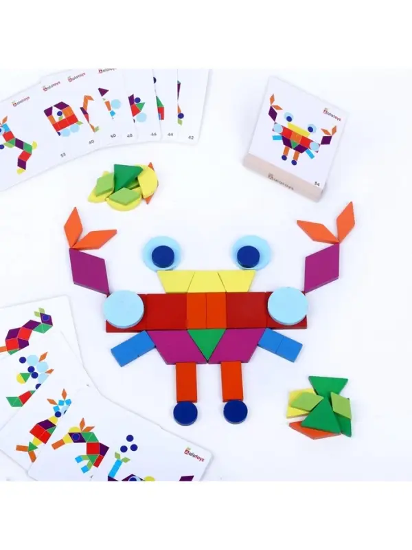 Мозаика &laquo;Фигурки&raquo; Alatoys, 47 фигурок, 72 задание, 3+