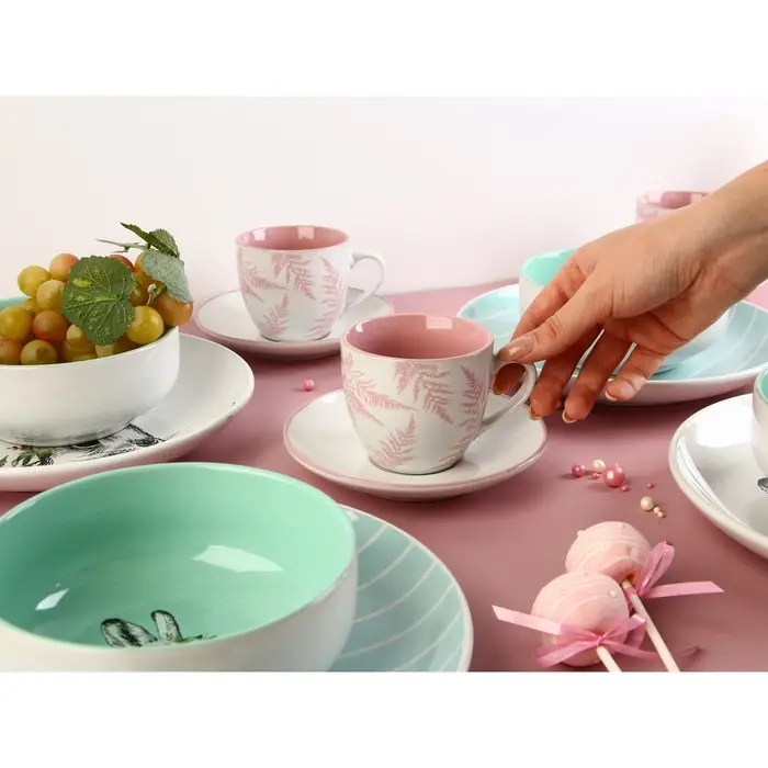 Чайная пара «Папоротник», 250 мл Чайная пара «Папоротник», 250 мл