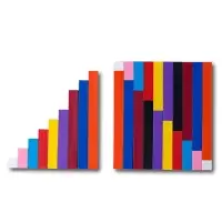 Цветные счётные палочки Кюизенера Корвет